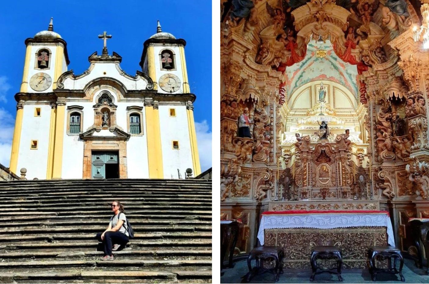 Kerken en goudmijnen in Ouro Preto